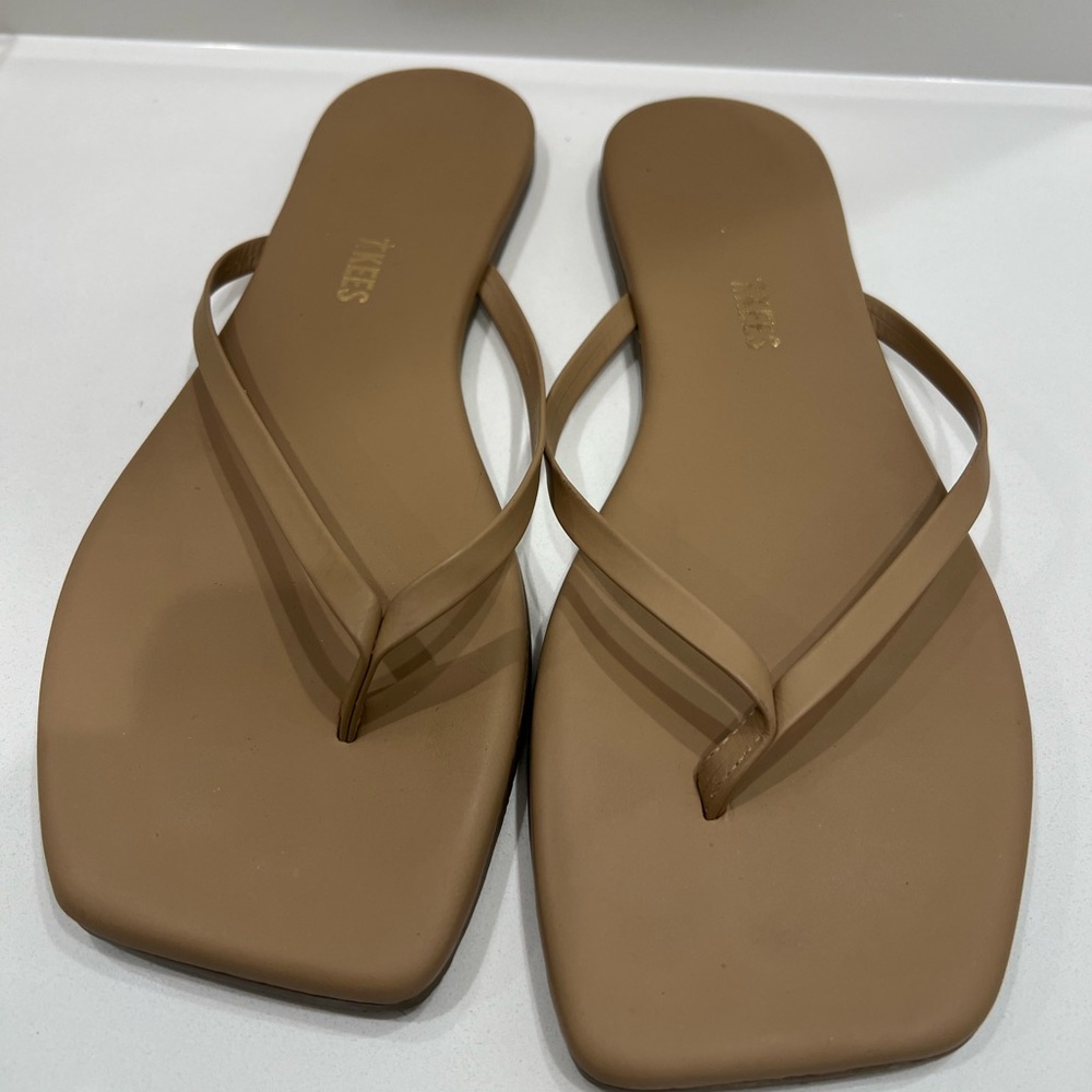TKEES Brown Sandals Size 10/True Size 9